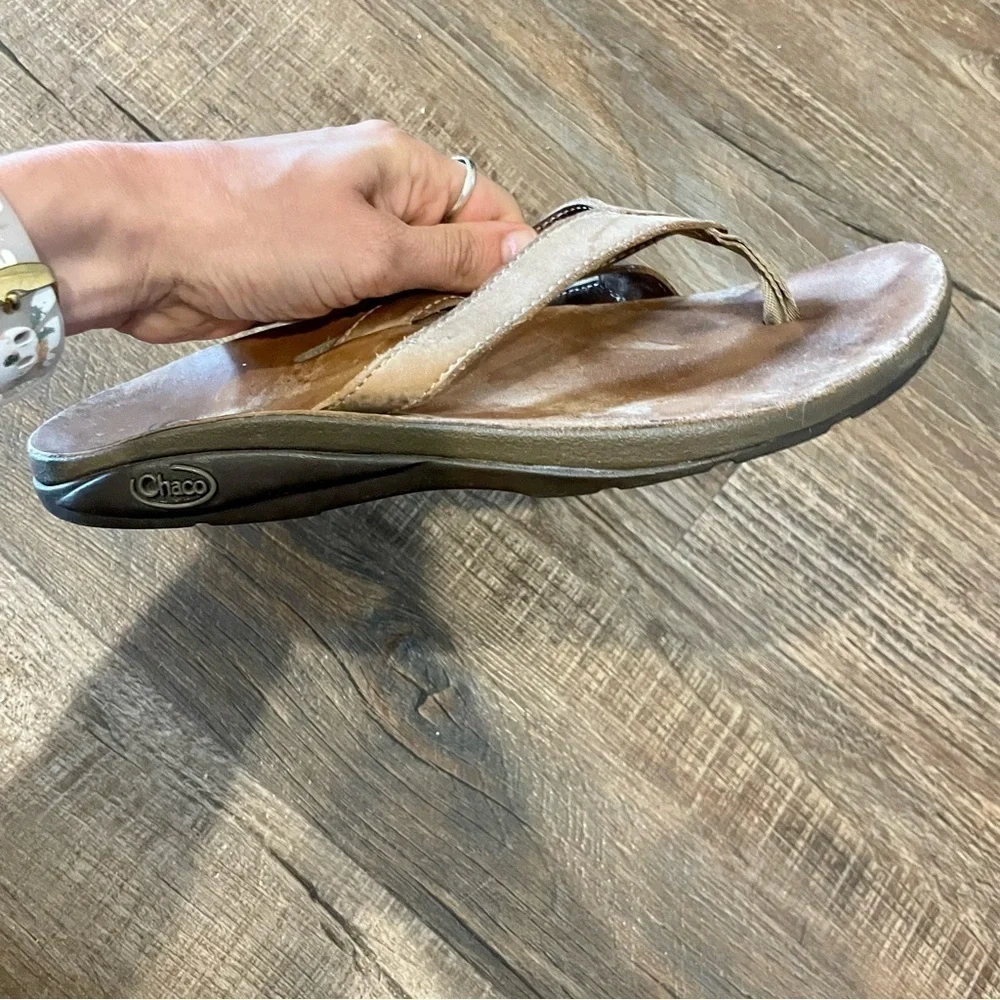3/$20 Chaco Classic Leather Flip Flops